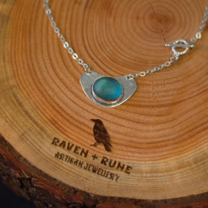 Blue Shield Necklace
