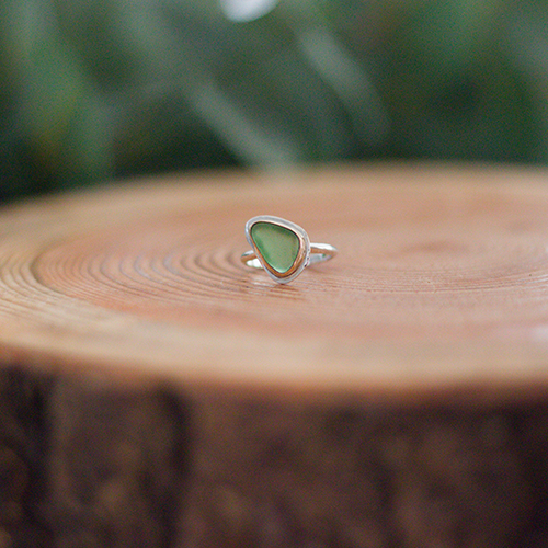 Simple Seaglass Ring - Image 4