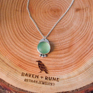 Seafoam Green Necklace