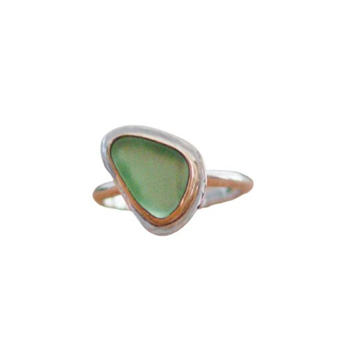Simple Seaglass Ring - Image 2